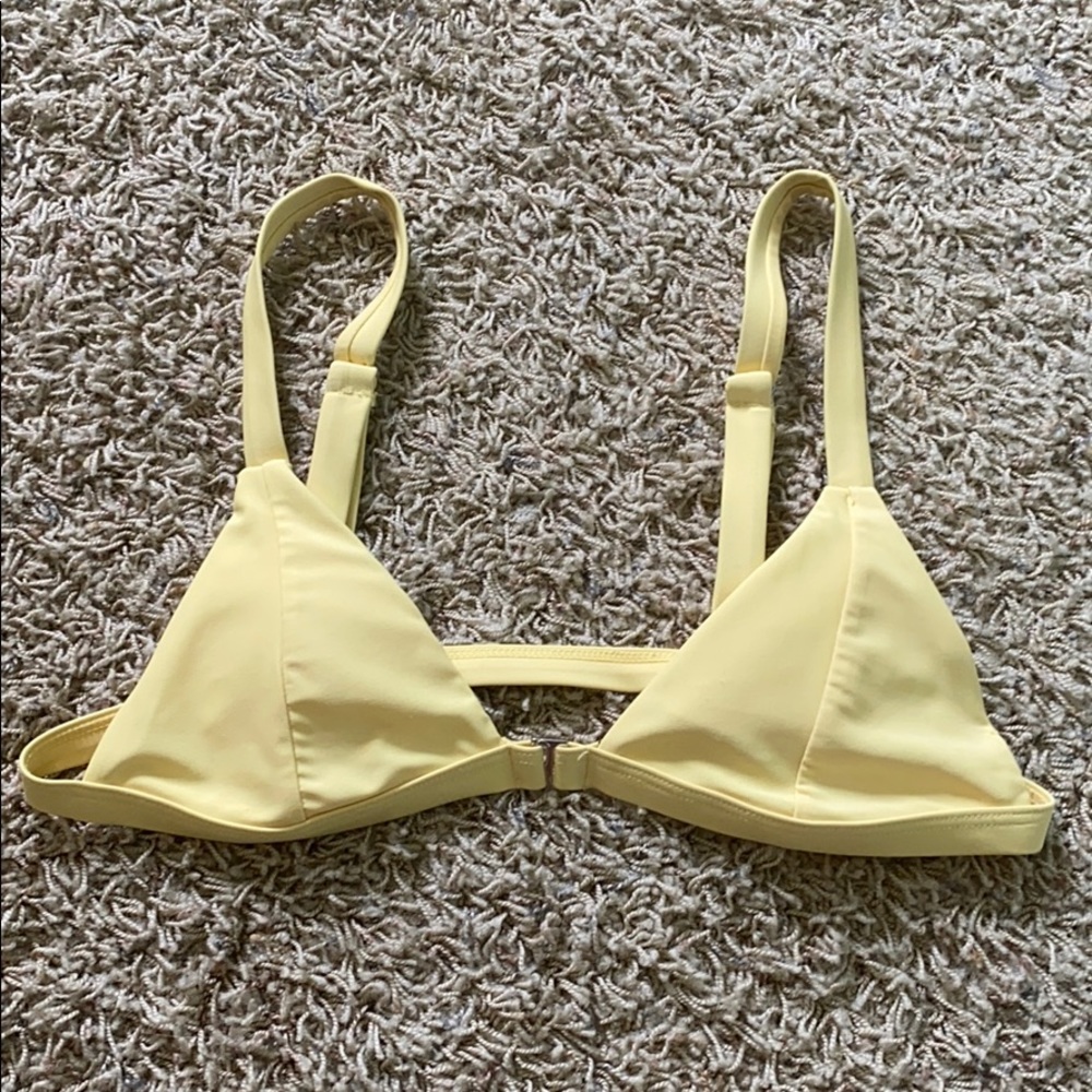 Forever 21 Yellow Bikini Top